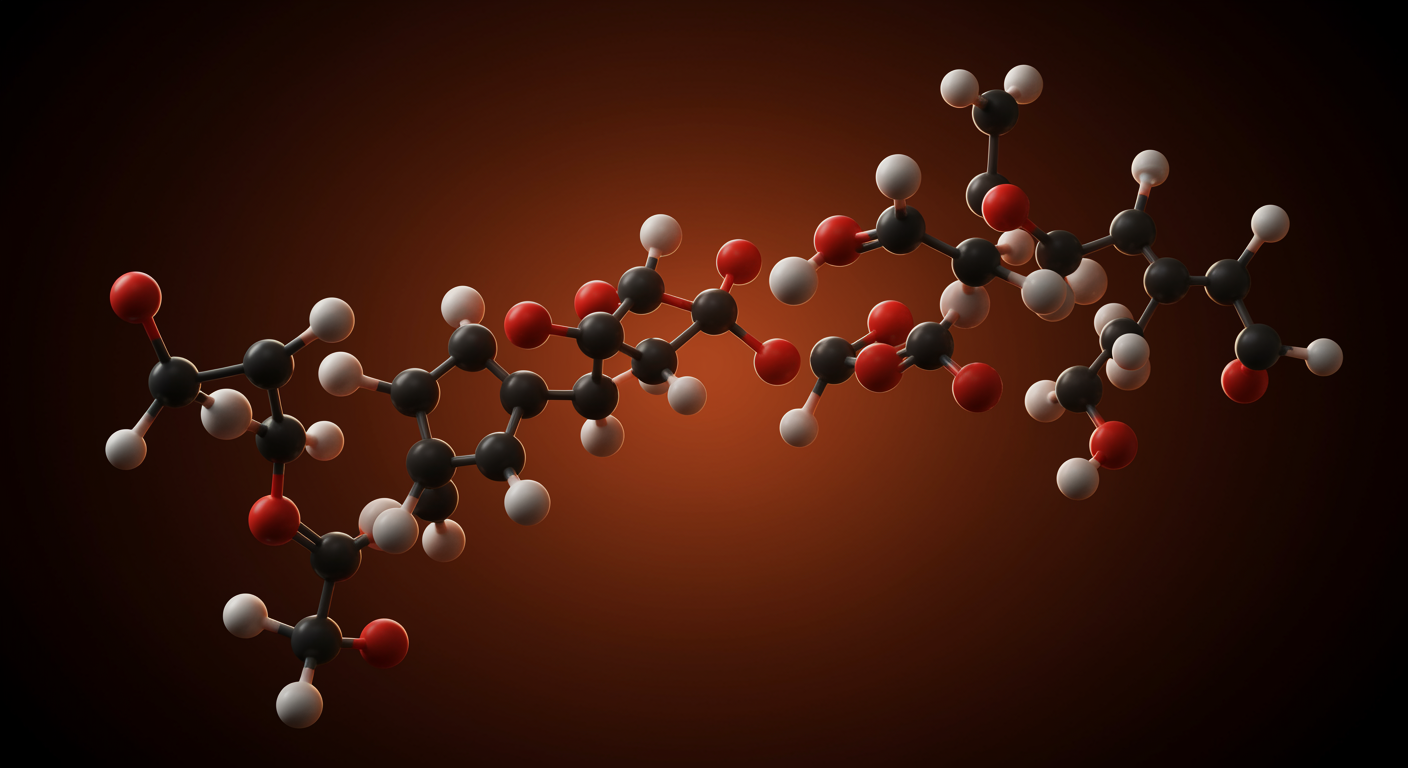 Photorealistic molecular visualization of caffeine molecules blocking adenosine receptors in brain neurons, showing competitive inhibition, soft pharmacological lighting, no text