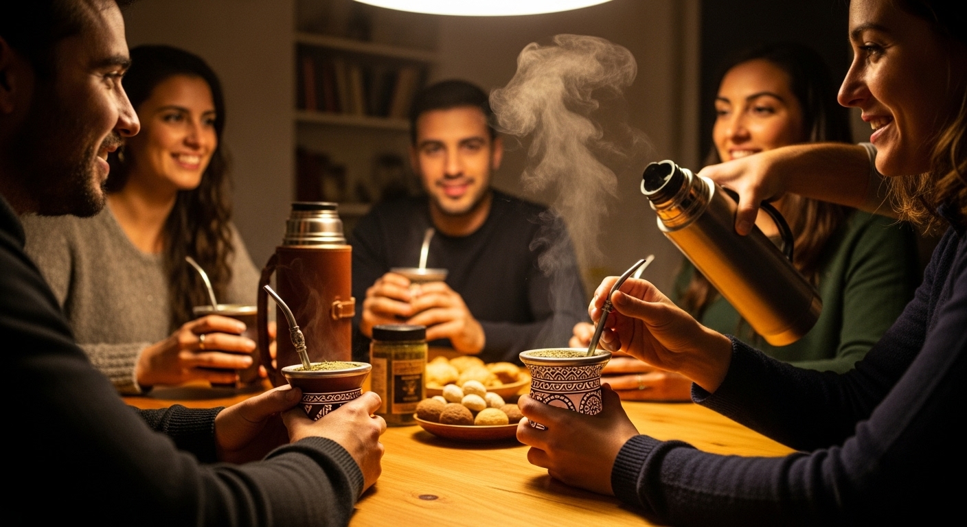 Abstract brain with caffeine molecule overlay