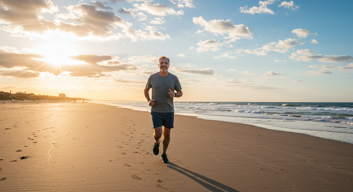 Graph showing LDL cholesterol levels and heart risk trends