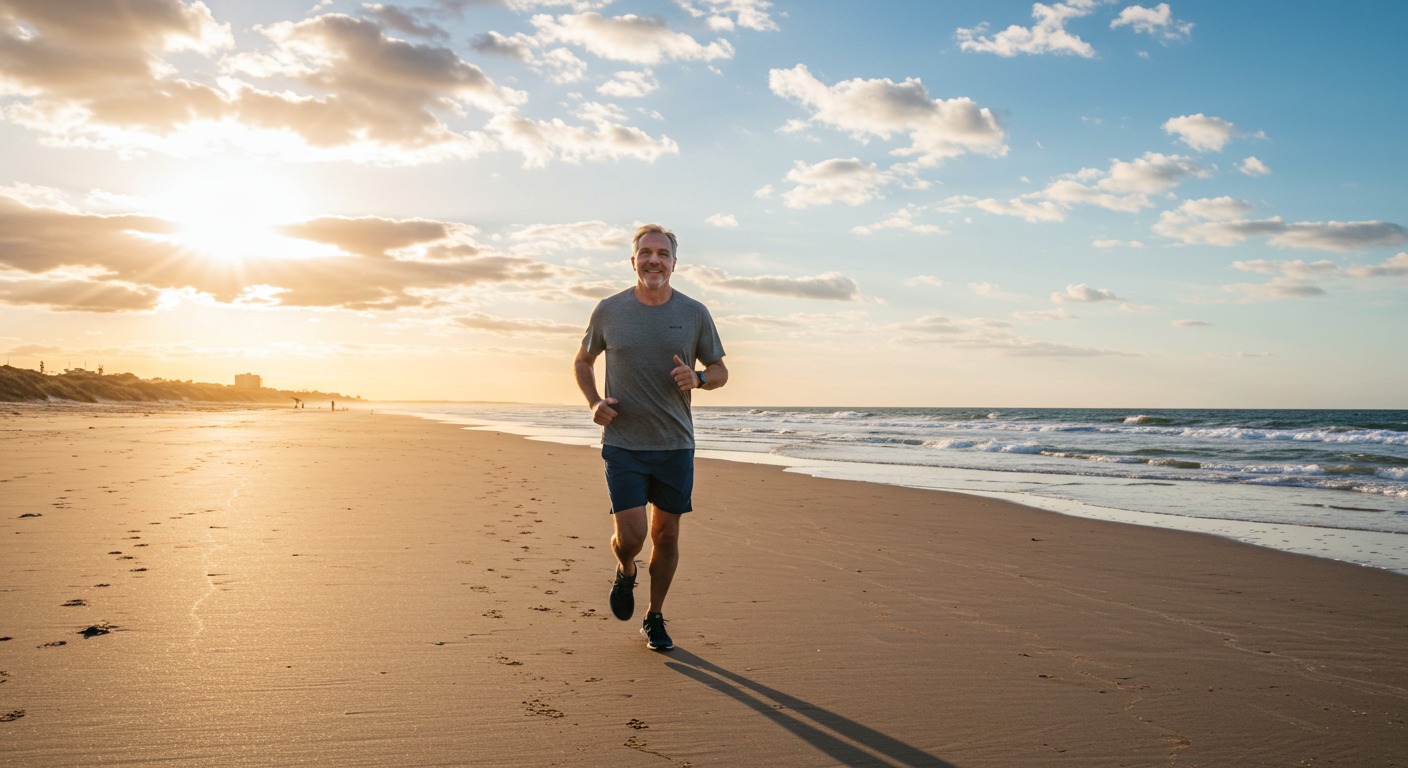 Graph showing LDL cholesterol levels and heart risk trends