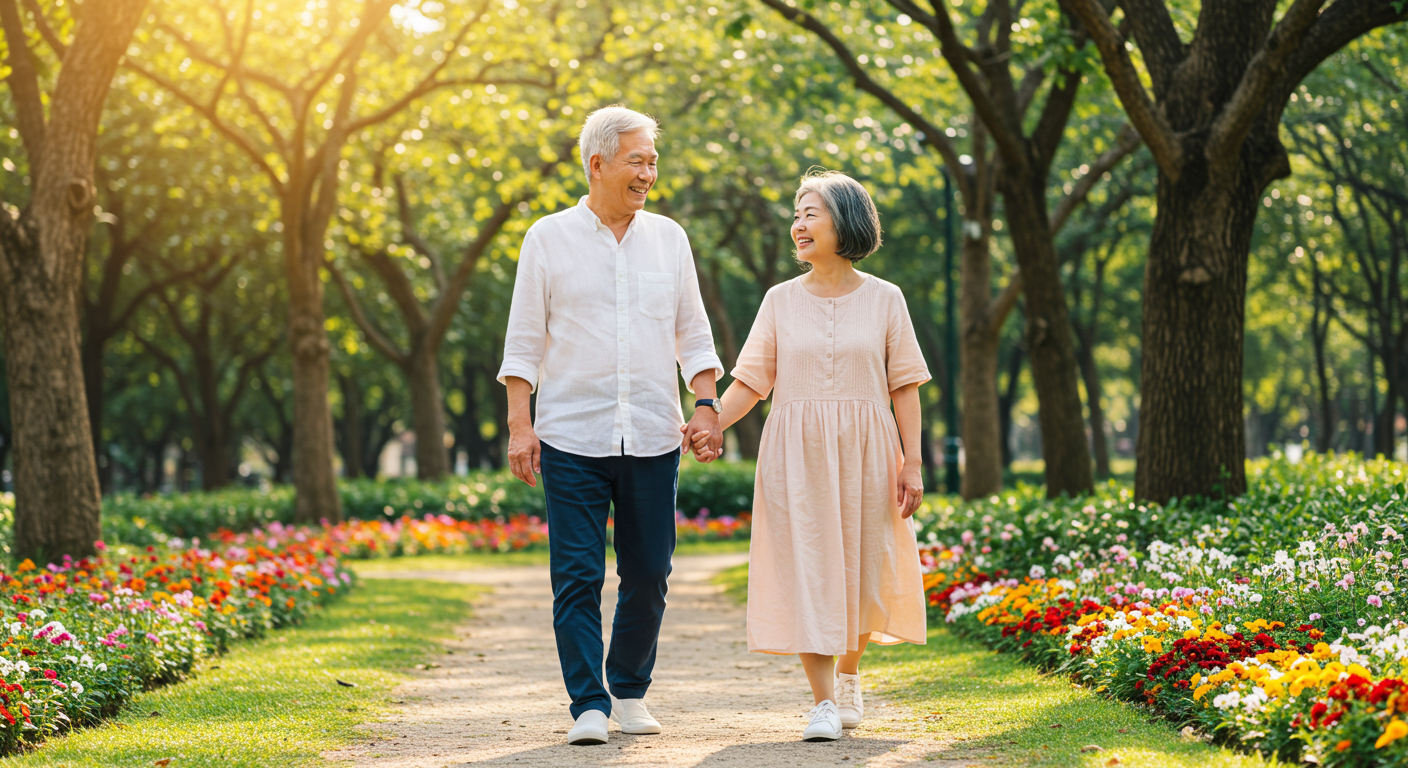 Graph showing cholesterol levels and associated cardiovascular risk