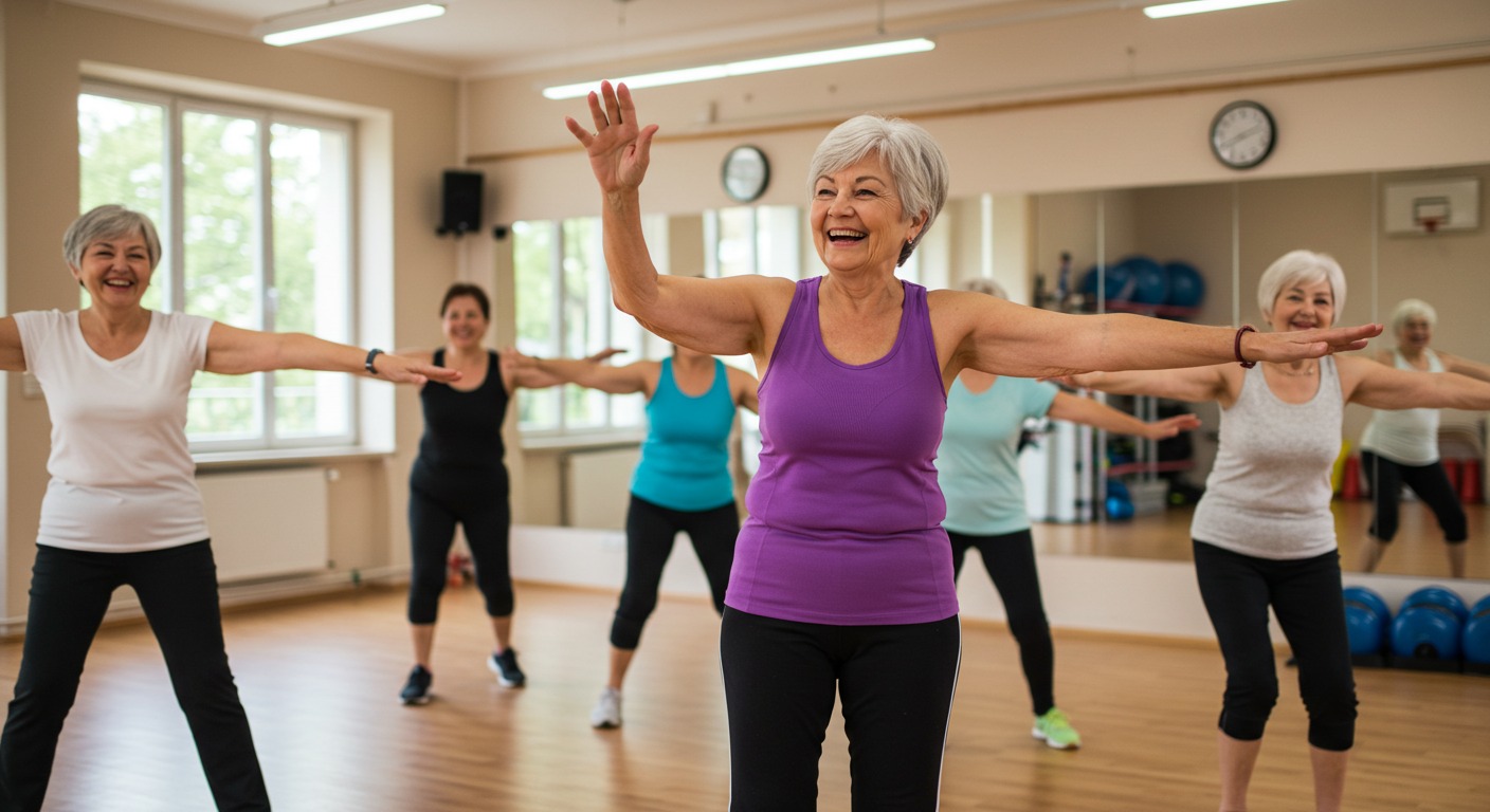 A medical illustration of cholesterol molecules in the bloodstream.