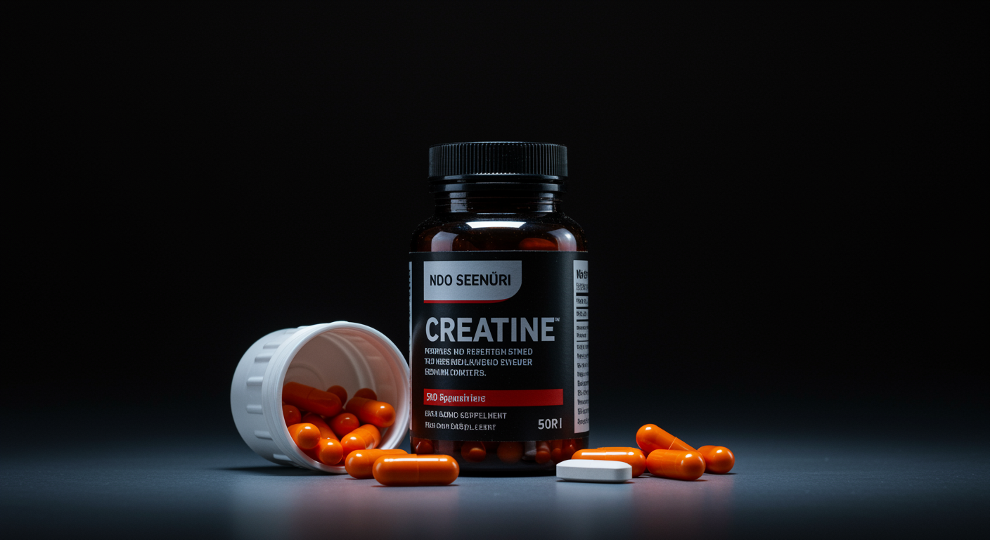 Creatine supplement with SSRI medication in clinical lighting