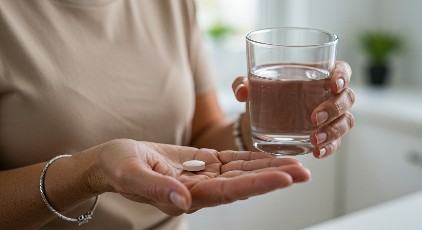 Illustration of a human heart with arteries, highlighting statins and their effects.