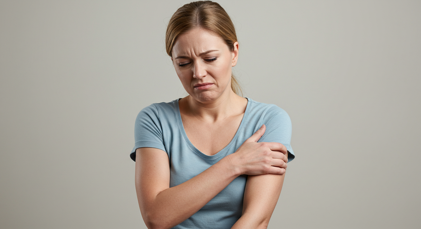 An illustration showing the effects of statins on muscle cells and nerves.